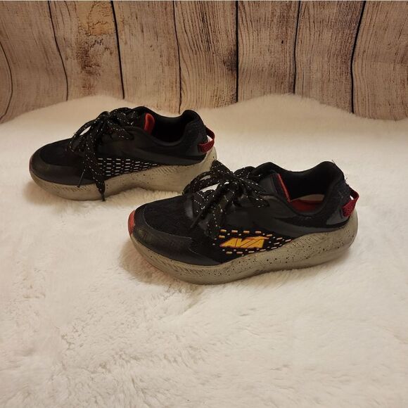 Avia black full lace-up boys tennis shoes - Picture 6 of 8